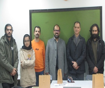  گرامیداشت روز دانشجو با حضور هیأت رئیسه دانشکده در کارگاه های آموزشی 