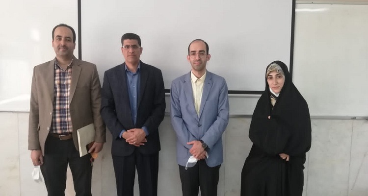 برگزاری جلسه دفاع اولین دانشجوی کارشناسی ارشد بین الملل دانشکده فنی و مهندسی