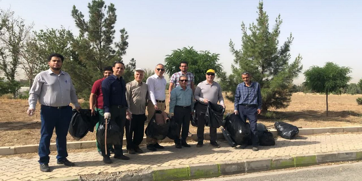 برگزاری پویش مدیریت مشارکتی پسماند و پاکسازی محیط زیست در دانشکده کشاورزی 