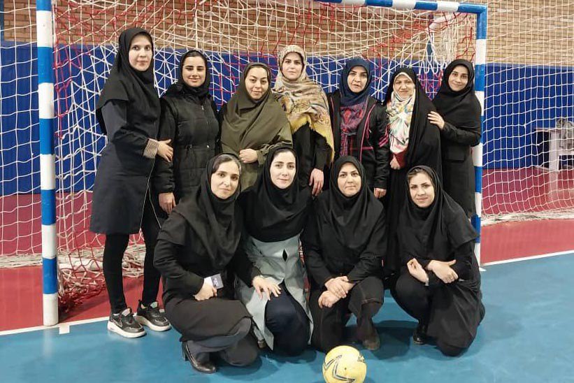 پایان مسابقات لیگ فوتسال کارکنان خانم با قهرمانی تیم قهرمانان