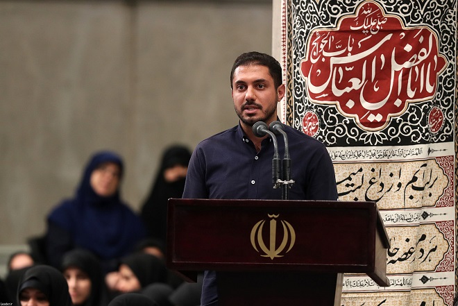 سخنرانی دانشجوی نمونه دانشگاه تربیت مدرس در حضور رهبر انقلاب